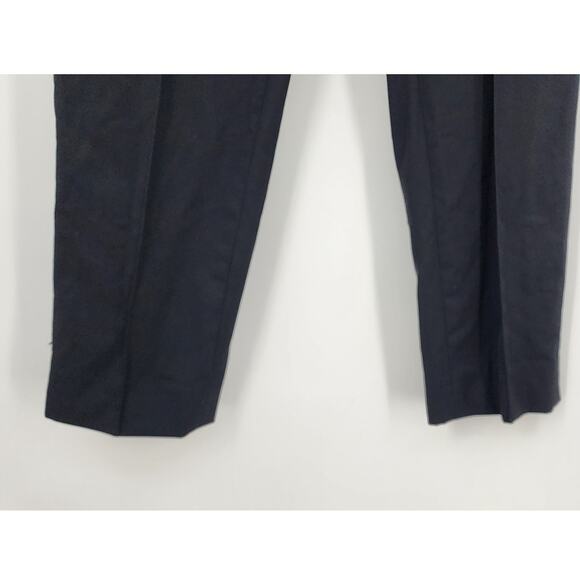 Women's Everlane 100% Wool Black Pleated Front Slack Pants Size 2 - Picture 5 of 10